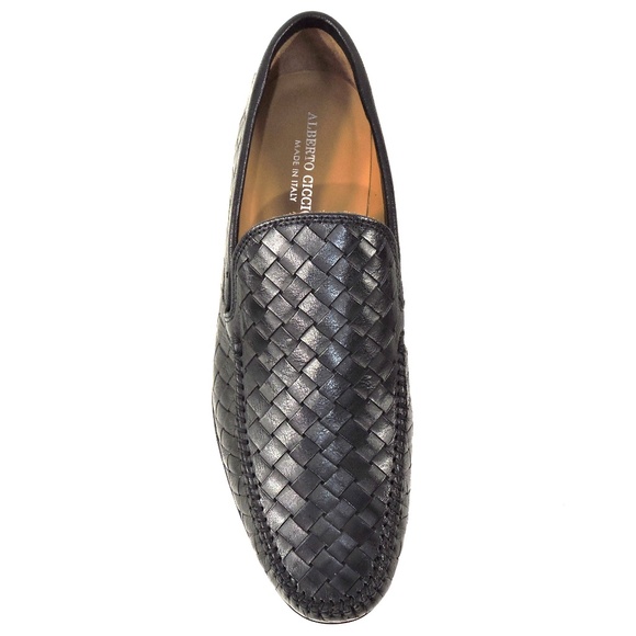 ALBERTO CICCIOLI ?? MEN\'S BLACK SOFT LEATHER COMFORT SUMMER LOAFERS main image 6